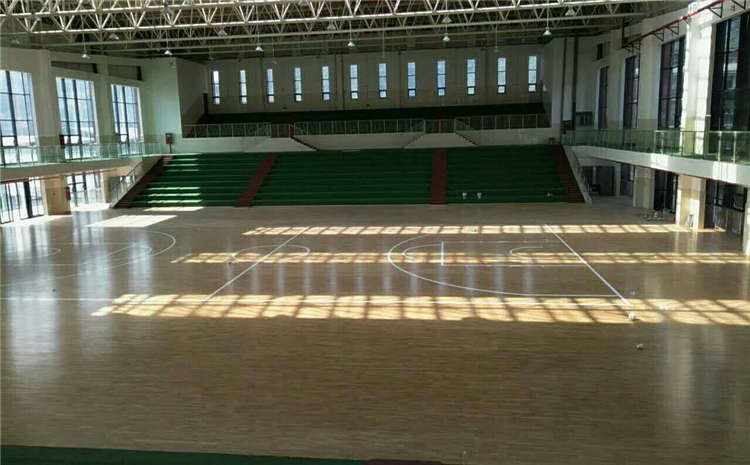 廣州企口體育木地板安裝