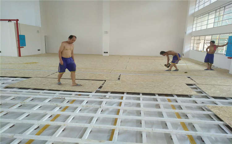 常用的體育木地板怎么保養