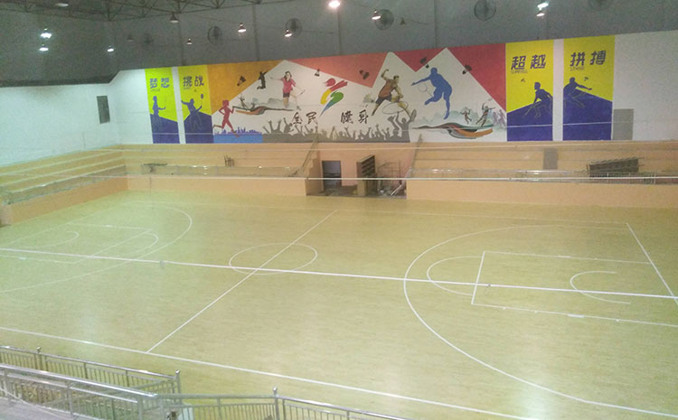 硬木企口運動籃球地板施工技術(shù)方案