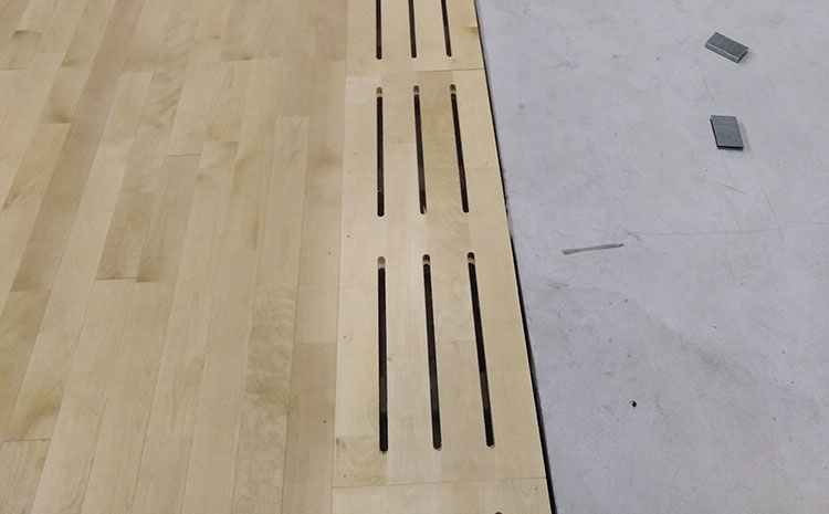 福建實木運動木地板包工包料